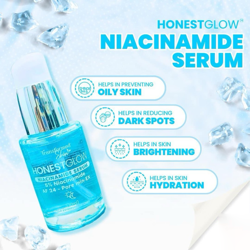 Honest Glow Niacinamide Serum - 30ml