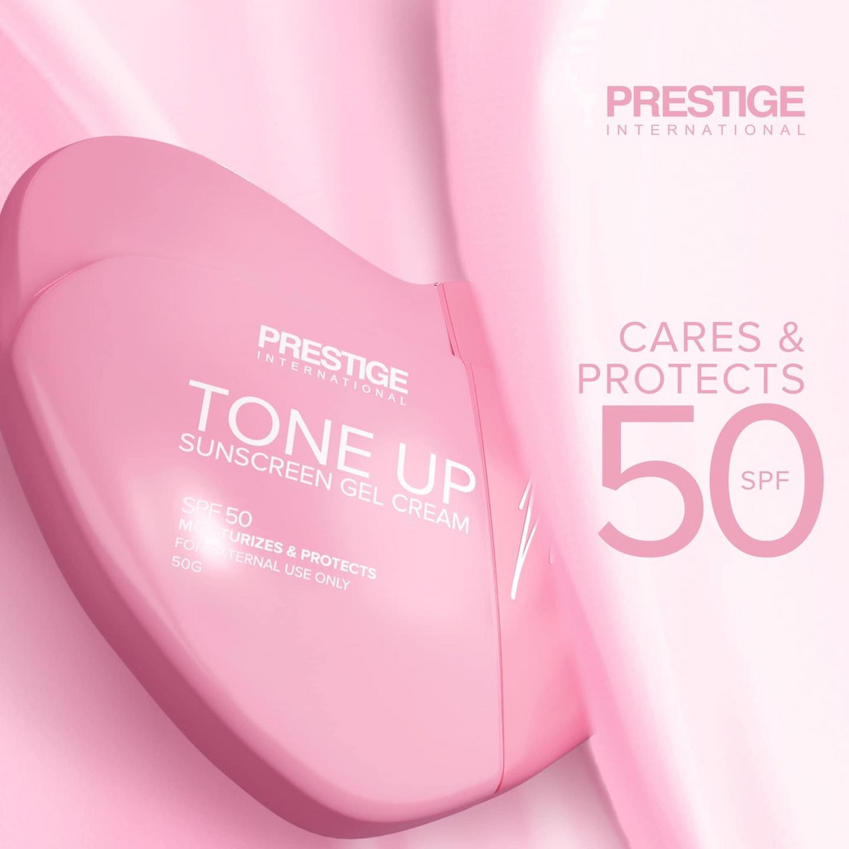 Prestige Tone Up Sunscreen Gel Cream Spf50 - 50g