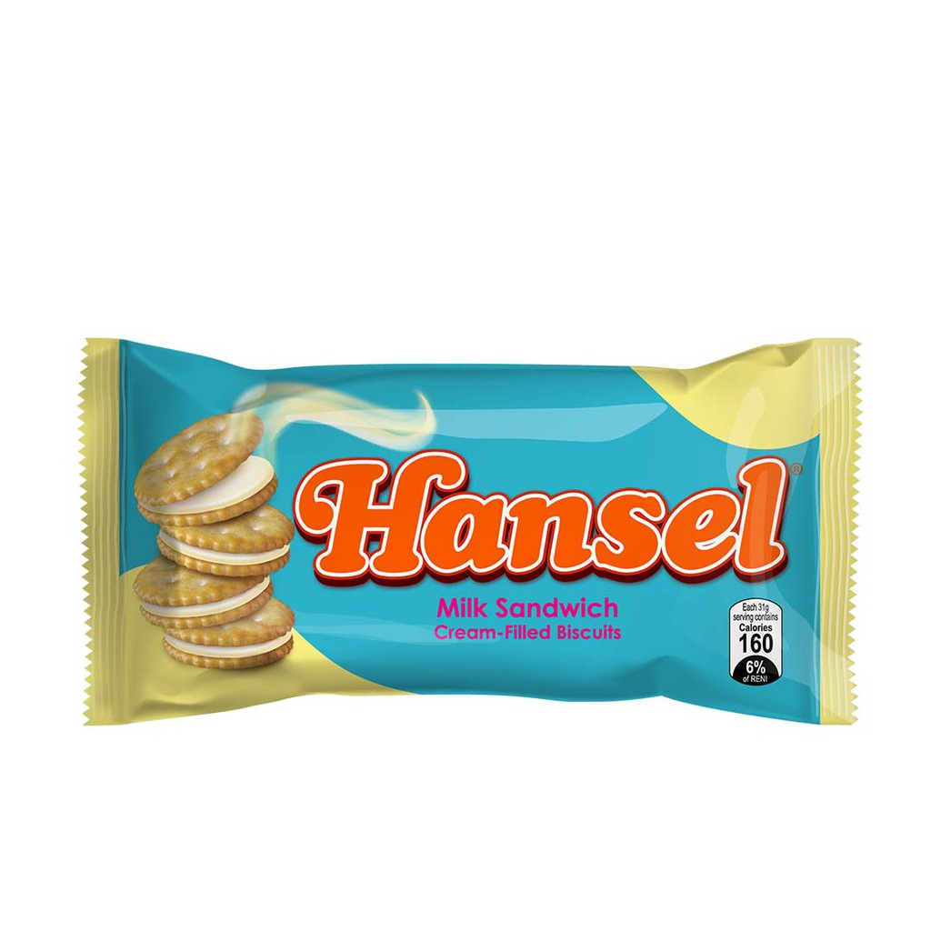 Hansel Milk Sandwich 10X31g