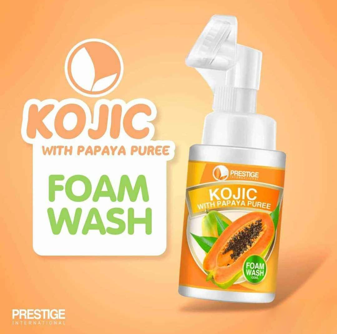 Prestige Kojic With Papaya Puree Foam Wash - 100ml