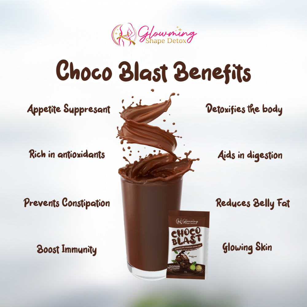 Glowing Shape Choco Blast Chocolate Powder Drink Mix - 200g