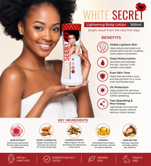 White Secret Lightening Body Lotion - 500ml