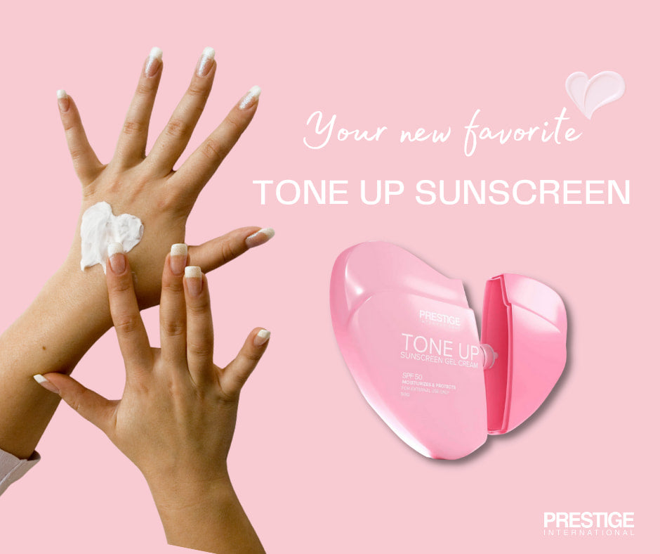 Prestige Tone Up Sunscreen Gel Cream Spf50 - 50g