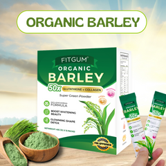 Fitgum Organic Barley Weight Loss Detox Powder - 45g