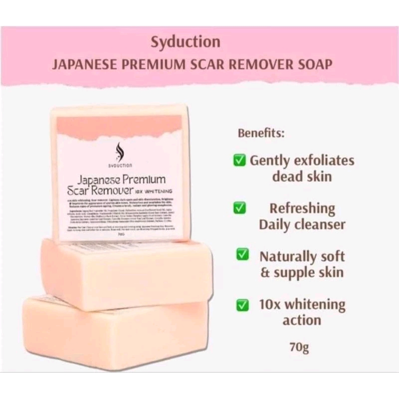 Syduction Japanese Premium Scar Remover Soap - 70g