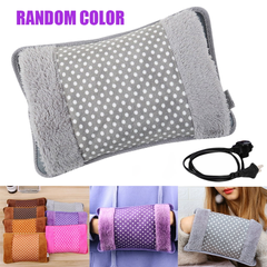 Electric Hot Water Bag With Plush Cover