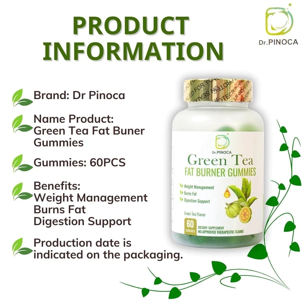 Dr. Pinoca Green Tea Fat Burner Gummies