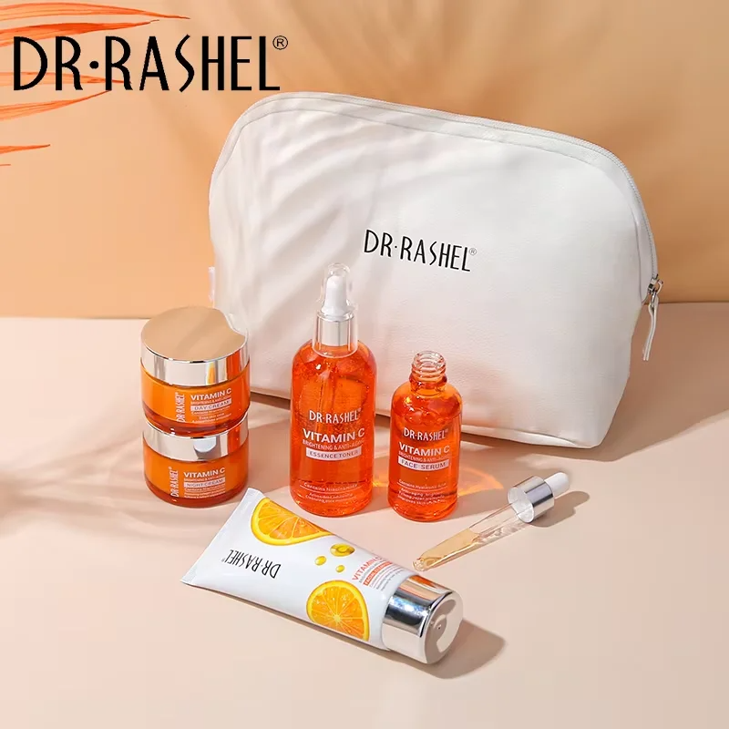 Dr.Rashel Vitamin C Skin Care 5 Piece Set With Bag