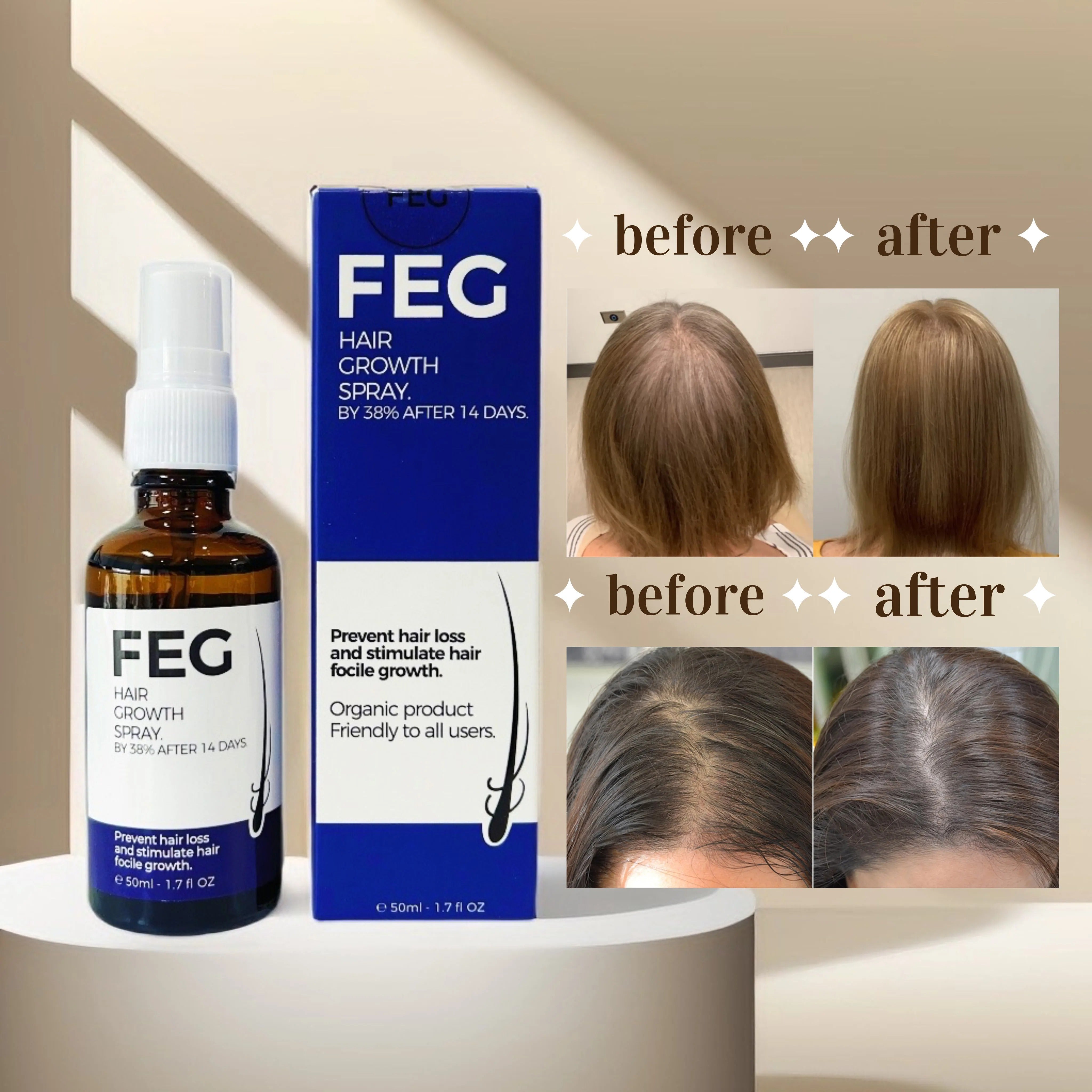 FEG Hair Growth Spray – 50ml