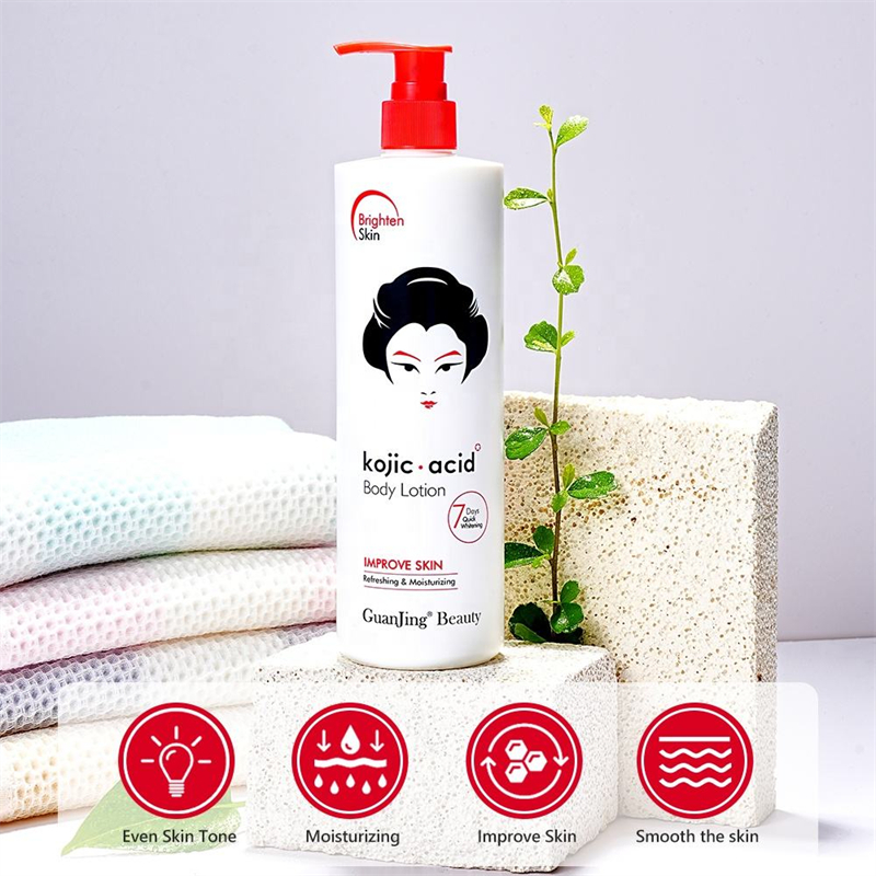 Guanjing Beauty Kojic Acid Moisturizing Body Lotion - 480g