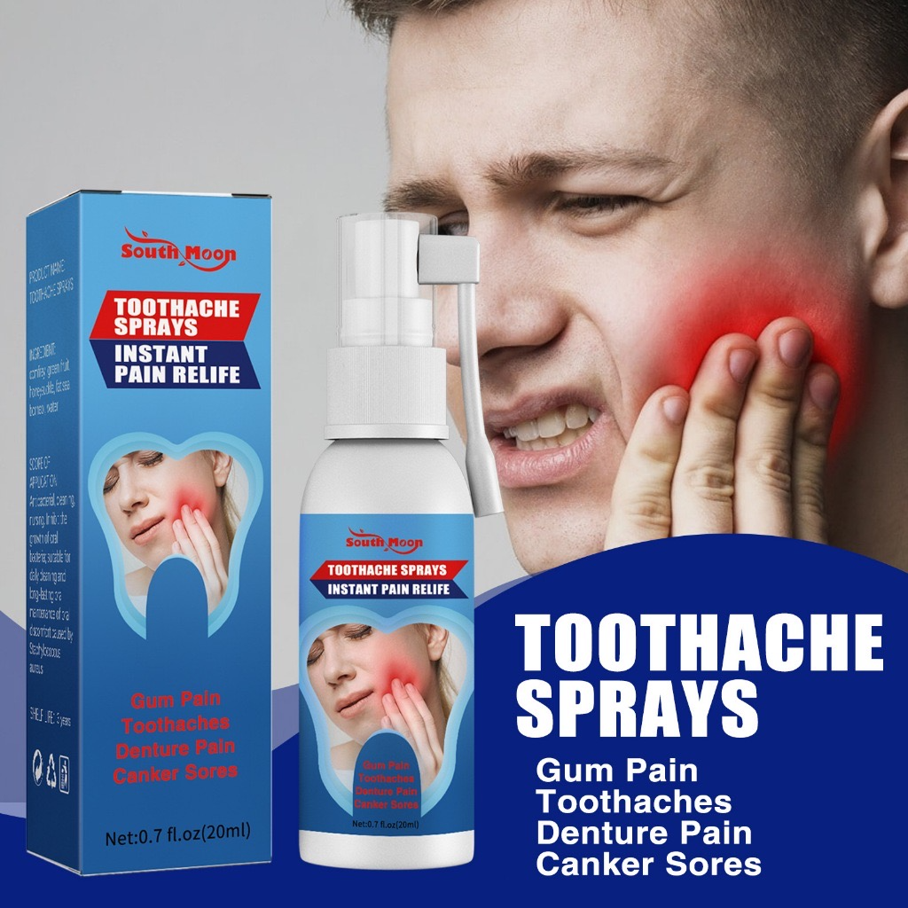 South Moon Toothache Sprays Instant Pain Relief - 20ml