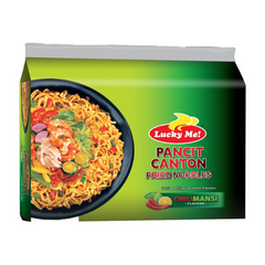 Lucky Me Pancit Canton Chilli Mansi Noodles 60g Pack of 6
