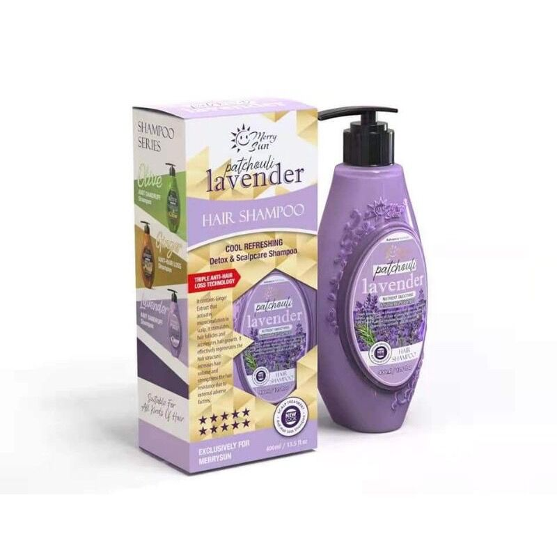 Merry Sun Lavender Hair Shampoo - 400ml