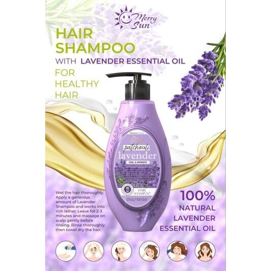 Merry Sun Lavender Hair Shampoo - 400ml