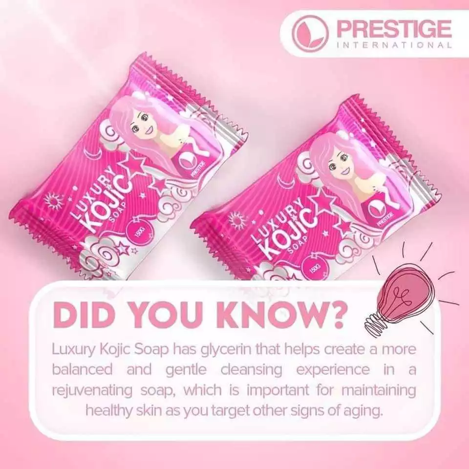 Prestige Luxury Kojic Whitening Soap - 75g