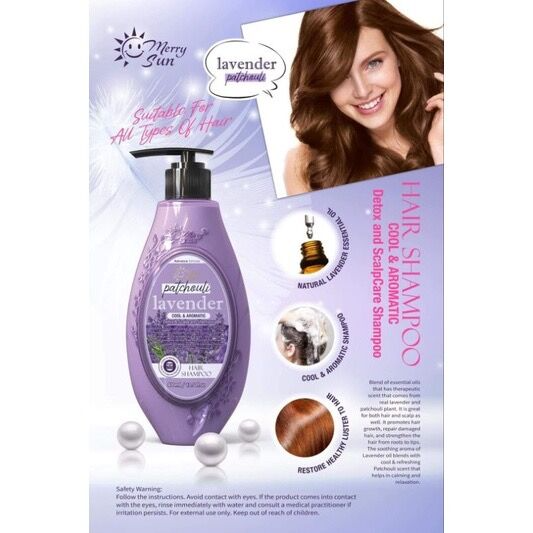 Merry Sun Lavender Hair Shampoo - 400ml