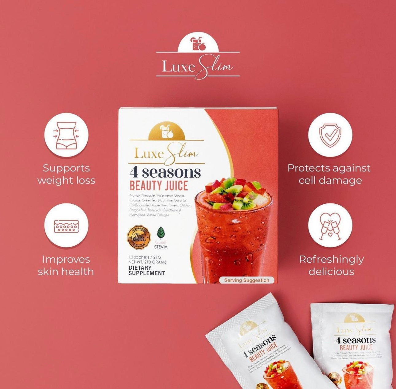 Luxe Beauty 4 Seasons Beauty Juice - 210g