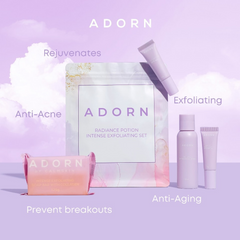 Adorn Radiance Potion Intense Exfoliating Set