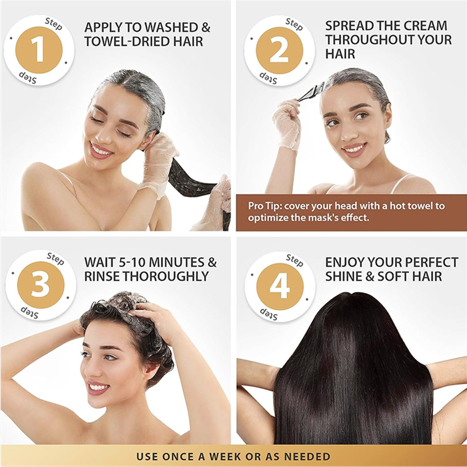 Karseell Collagen Conditioning Argan Oil Hair Mask - 500ml (Original)
