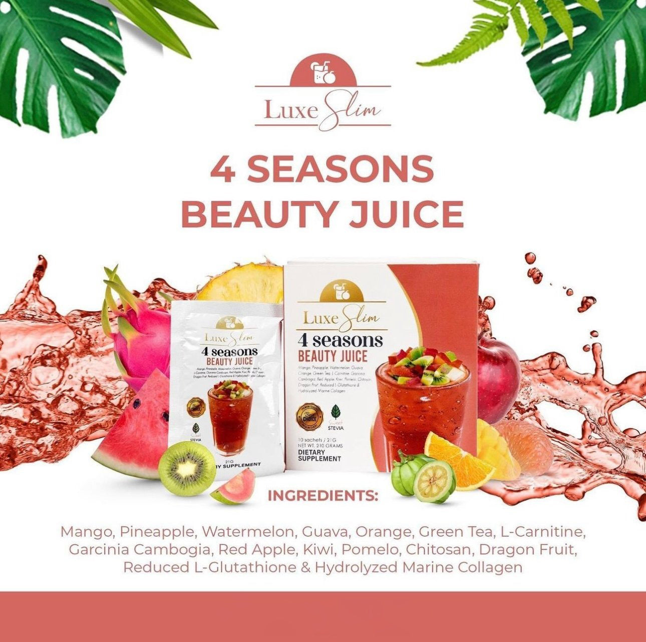Luxe Beauty 4 Seasons Beauty Juice - 210g