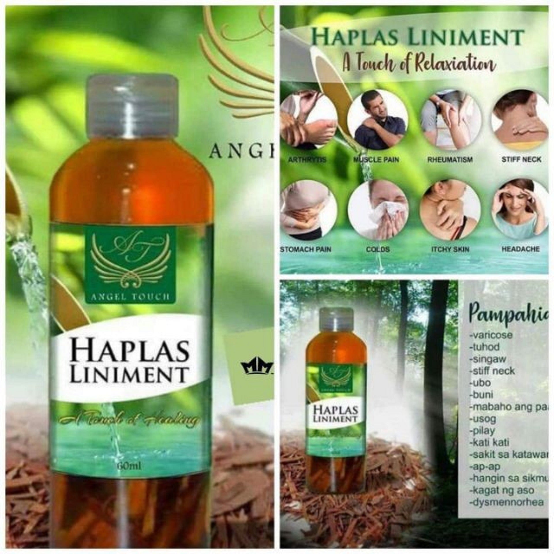 Angel Touch Haplas Liniment - 60ml