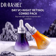 Dr. Rashel Vitamin C & Rentinol Day & Night Face Serum 2 Pack - 30ml - Pinoyhyper