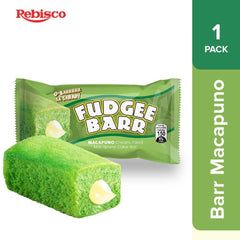 Fudgee Barr Macapuno Cake Bar Pack of 10 x 39g - Pinoyhyper