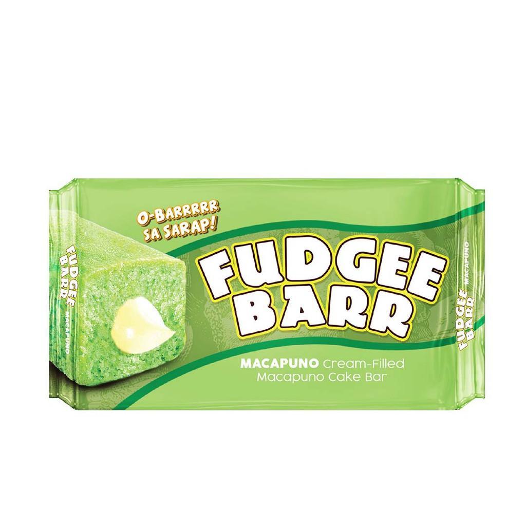 Fudgee Barr Macapuno Cake Bar Pack of 10 x 39g - Pinoyhyper