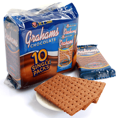 Grahams Chocolate Biscuits, 10 X 25g 250g - M.Y. San - Pinoyhyper