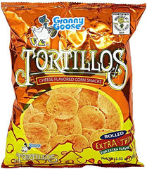 Granny Goose Cheese Tortillos Chips 100 gm - Pinoyhyper