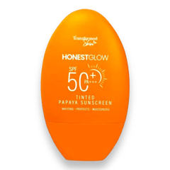 Honest Glow Tinted Papaya Sunscreen SPF 50 PA+++ - 50g - Pinoyhyper