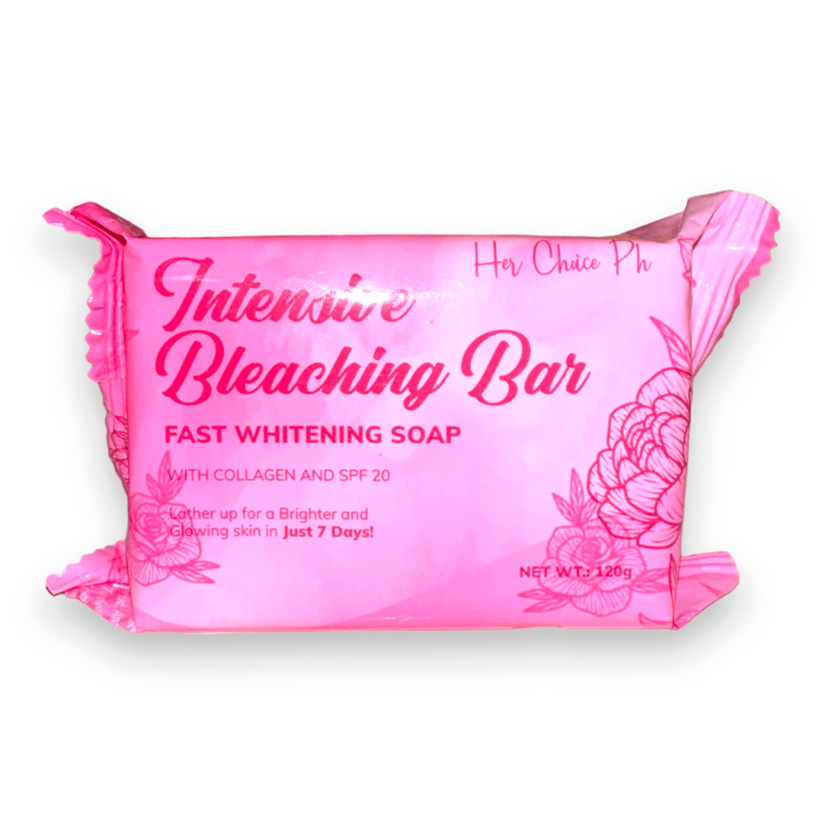 Intensive Bleaching Bar Fast Whitening Soap - 120g - Pinoyhyper