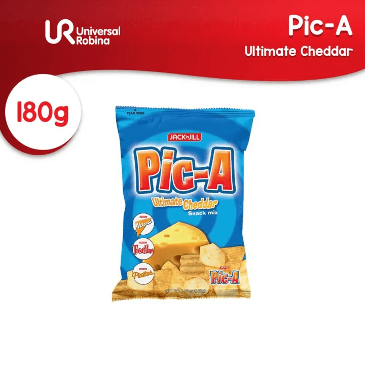 Jack 'n Jill Pic-A Ultimate Cheddar Snack Mix - 180g - Pinoyhyper