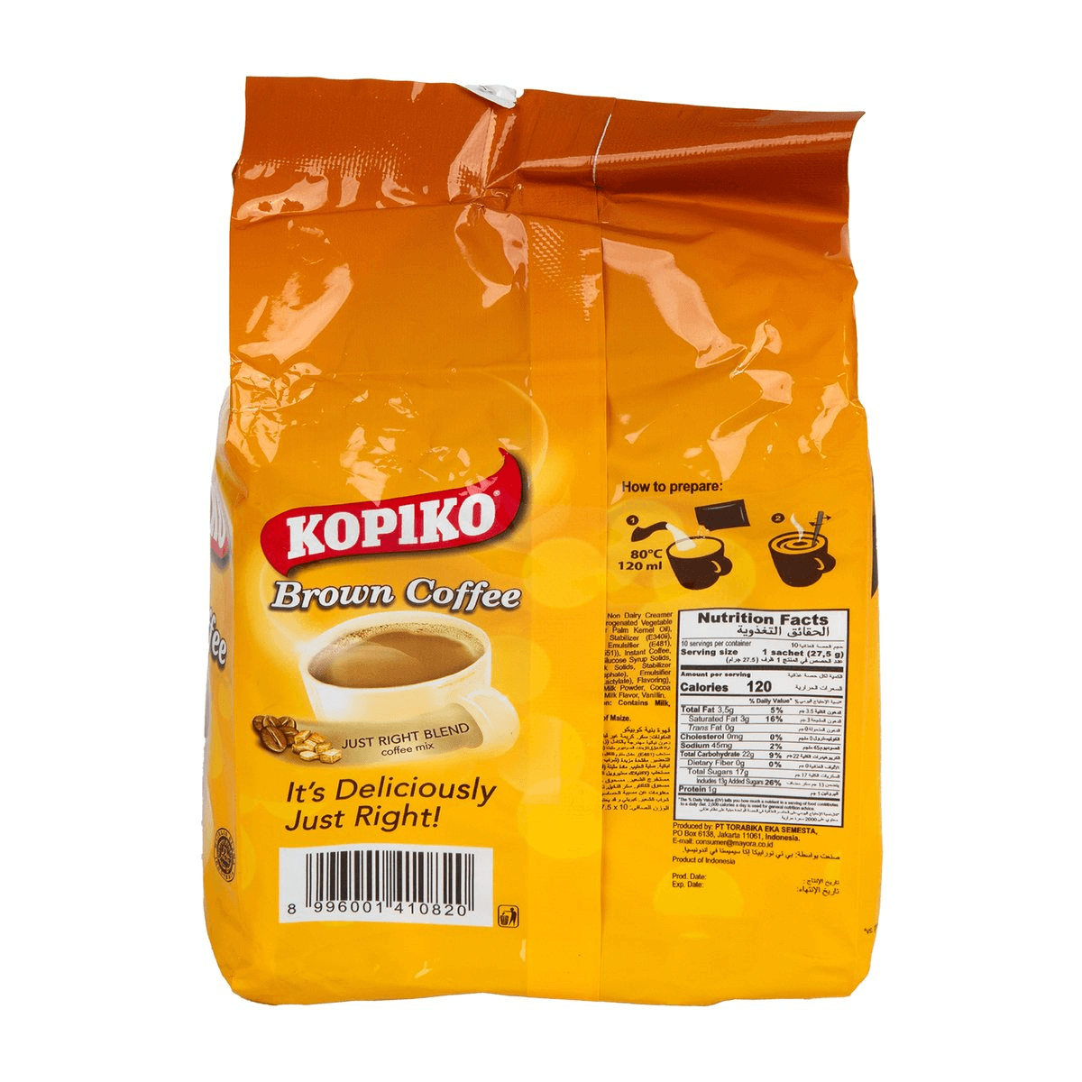 KOPIKO Brown Coffee Bag 10x25gm (1+1) Offer - Pinoyhyper