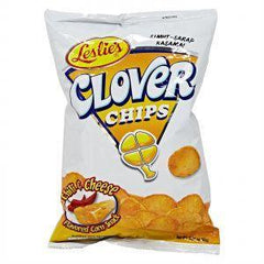 Leslie's Clover Chips Chili and Cheese 85gm - Pinoyhyper