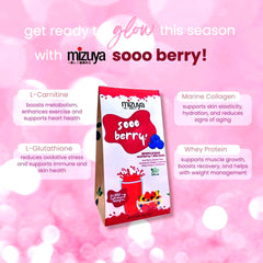 Mizuya Sooo Berry! Berrylicious Acai Berry + Chia Seeds Mixed Berries - 21g × 10 Sachets