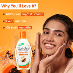 SkinWhite Papaya Glow Whitening Facial Cleanser – 135ml