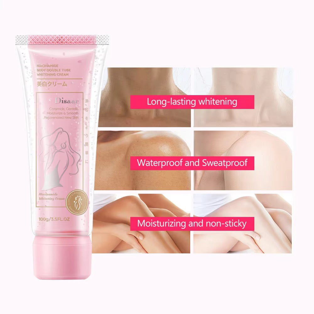 Disaar Niacinamide Body Double Tube Whitening Cream – 100g