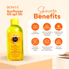 Bonita Sunflower Collagen Firming Body Oil SPF30 – 100ml