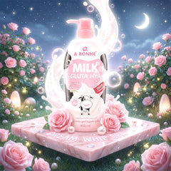 A Bonne Milk Gluta Hya Whip Shower Cream – 450ml