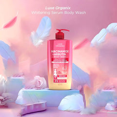 Luxe Organix Niacinamide + Arbutin (Healthy Light Whitening Serum) Body Wash - 1000ml