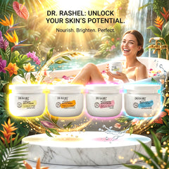 Dr. Rashel Moisturizer Combo Pack – 160g × 4 Variants (Original)