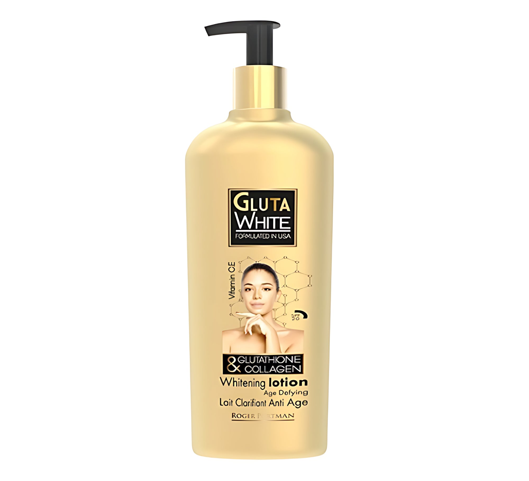 Gluta White Glutathione & Collagen Brightening Body Lotion – 500ml
