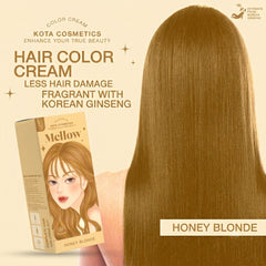Kota Cosmetics Mellow Hair Color Set - Honey Blonde (100ml + 100ml)