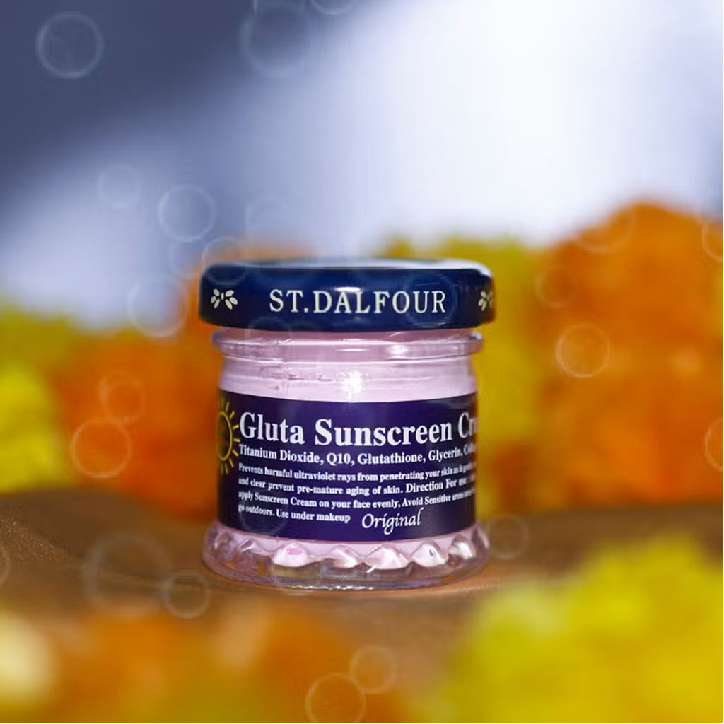 St. Dalfour Gluta Sunscreen Cream SPF 90 PA++ Original