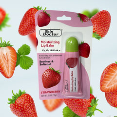 Skin Doctor Moisturizing Lip Balm – Strawberry Flavor -10g