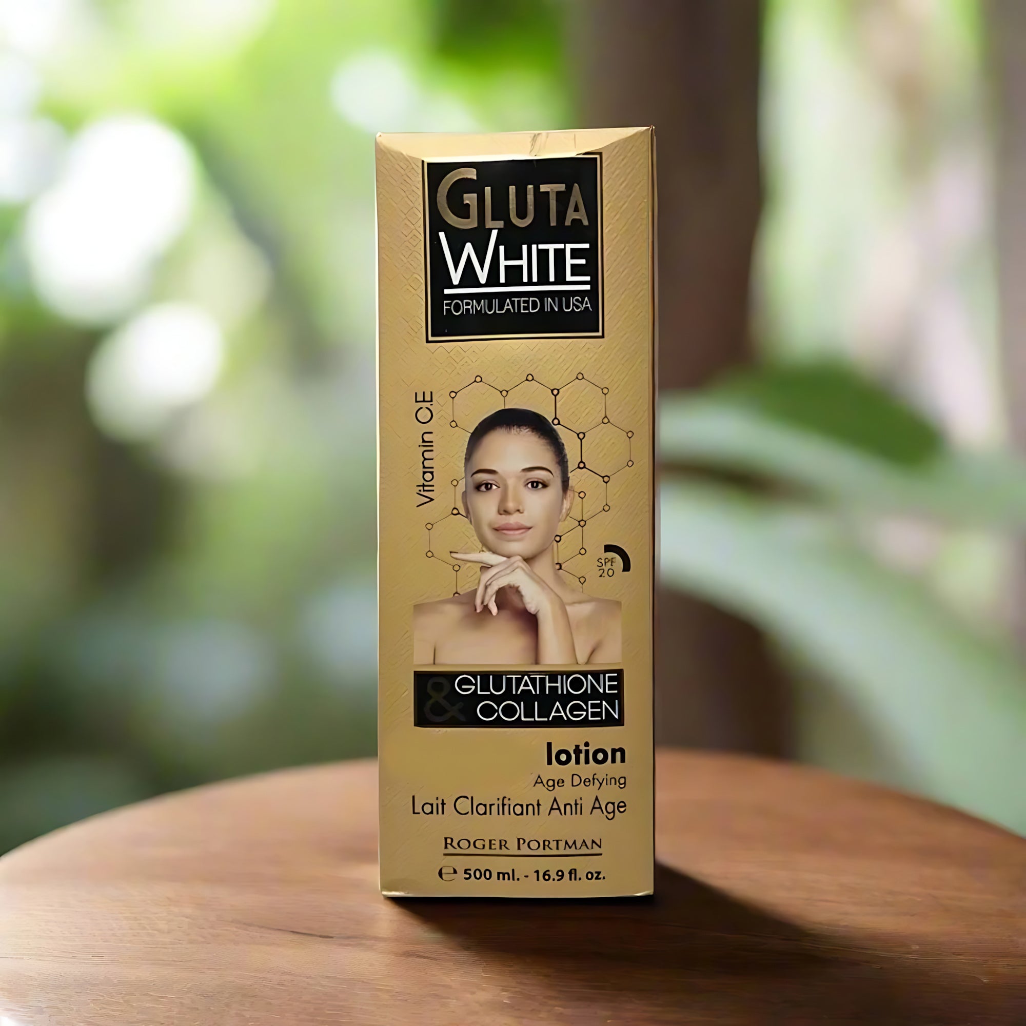 Gluta White Glutathione & Collagen Brightening Body Lotion – 500ml