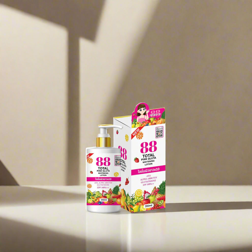 88 Total Pink Gluta Brightening Lotion – 350ml