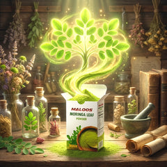 Maloos Moringa Leaf Hair Powder - 100g