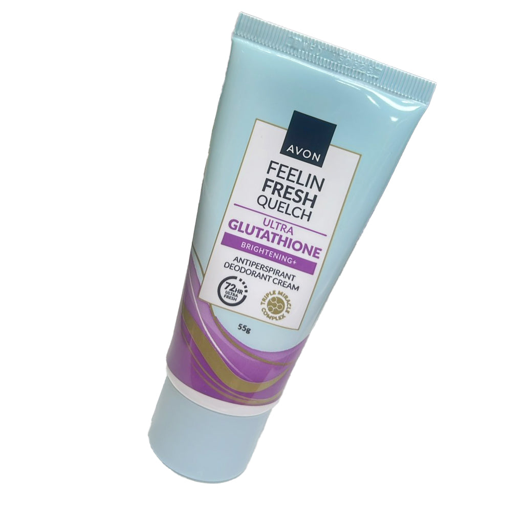Avon Feelin Fresh Ultra Glutathione Anti-Perspirant Deo Cream - 55g Sige Mart UAE Avon Feelin Fresh Ultra Glutathione Anti-Perspirant Deo Cream - 55g Sige Mart UAE